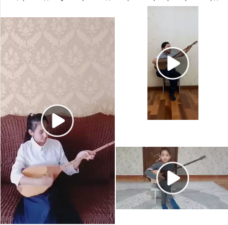 Ұлыстың ұлы күнін тойлау мақсатында "Домбыра Party" тақырыбында оқушыларымыз домбырамен күйлерін тартып берді.