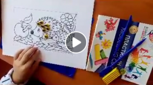 Работа 2Е класса с пластилином